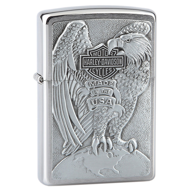 Zippo Lighter: Harley-Davidson® Eagle Emblem Design | 200HDH231