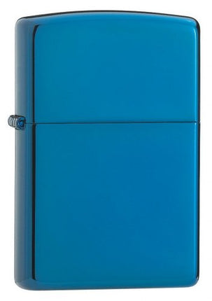 Zippo Lighter: Classic High Polish Blue with Zippo Logo | 20446ZL