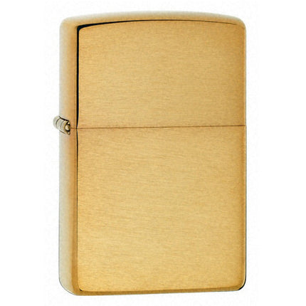 Zippo Lighter: Classic Brushed Brass | 204B