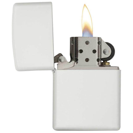 Zippo Lighter: Classic White Matte | 214