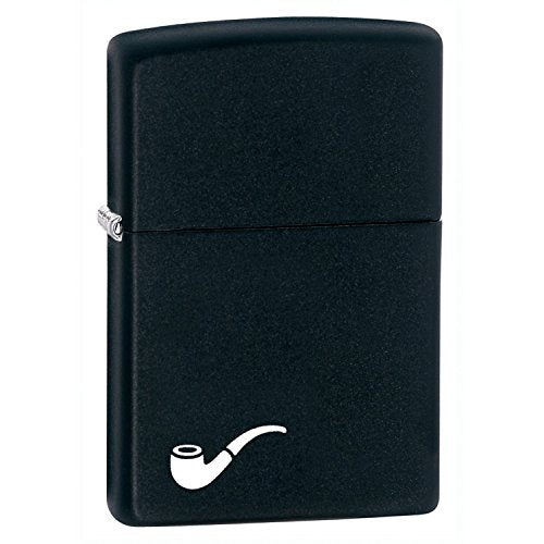 Zippo Lighter: Black Matte Pipe Lighter | 218PL