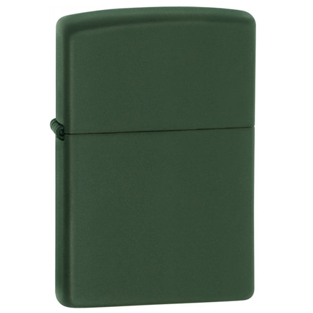 Zippo Lighter: Green Matte | 221