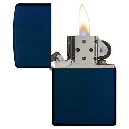 Zippo Lighter: Classic Matte Navy Blue | 239