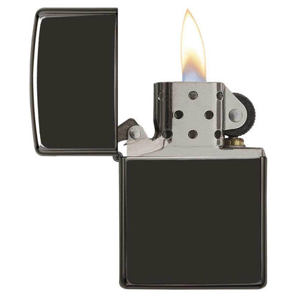 Zippo Lighter: Classic High Polish Black | 24756