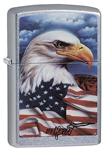 Zippo Lighter: Mazzi American Eagle Design | 24764