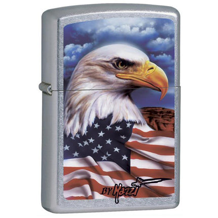 Zippo Lighter: Mazzi American Eagle Design | 24764