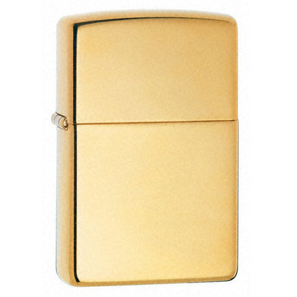 Zippo Lighter: Classic High Polish Brass | 254B