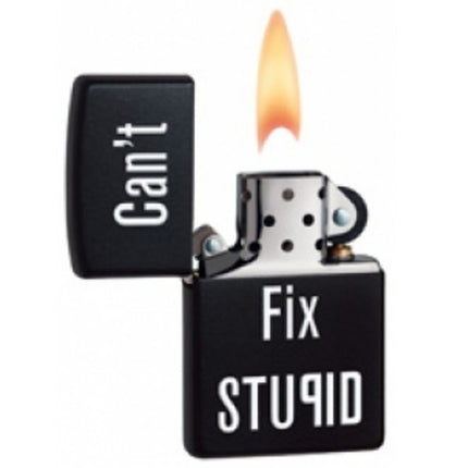 Zippo Lighter: Can't Fix Stupid | 28664