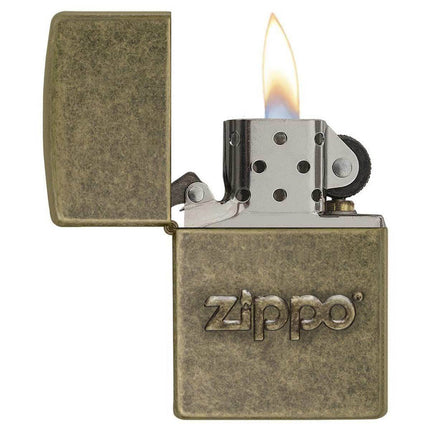 Zippo Lighter: Classic Zippo Antique Brass | 28994