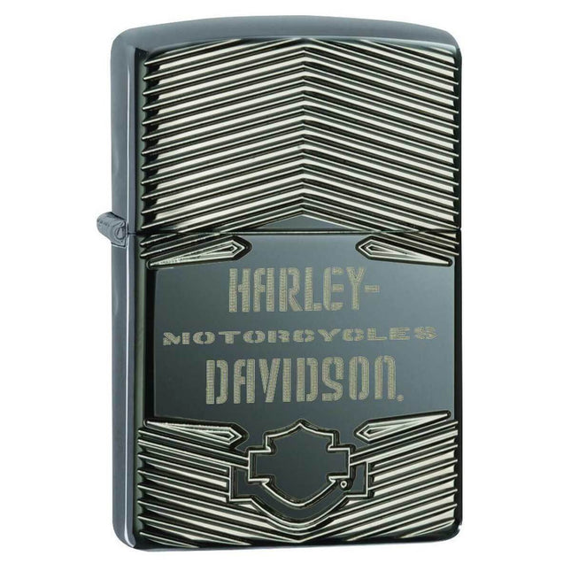 Zippo Lighter: Harley-Davidson® Black Ice | 29165