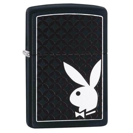 Zippo Lighter: Playboy Bunny Black Matte | 29578