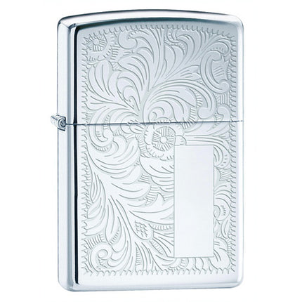 Zippo Lighter: Venetian High Polish Chrome | 352