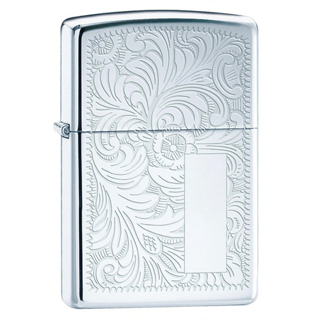 Zippo Lighter: Venetian High Polish Chrome | 352