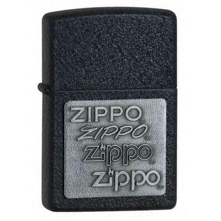 Zippo Lighter: Zippo Logo Pewter Emblem | 363