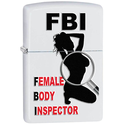 Zippo Lighter: FBI Female Body Inspector | AD234