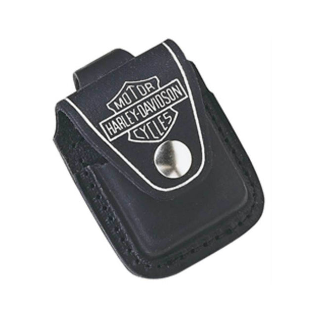 Zippo Harley-Davidson® Black Lighter Leather Pouch | HDP6