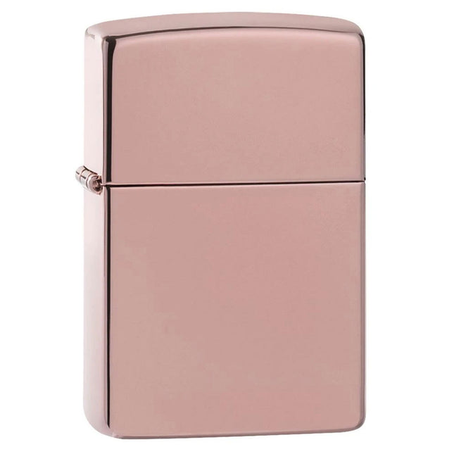 Zippo Lighter: Classic High Polish Rose Gold | 49190